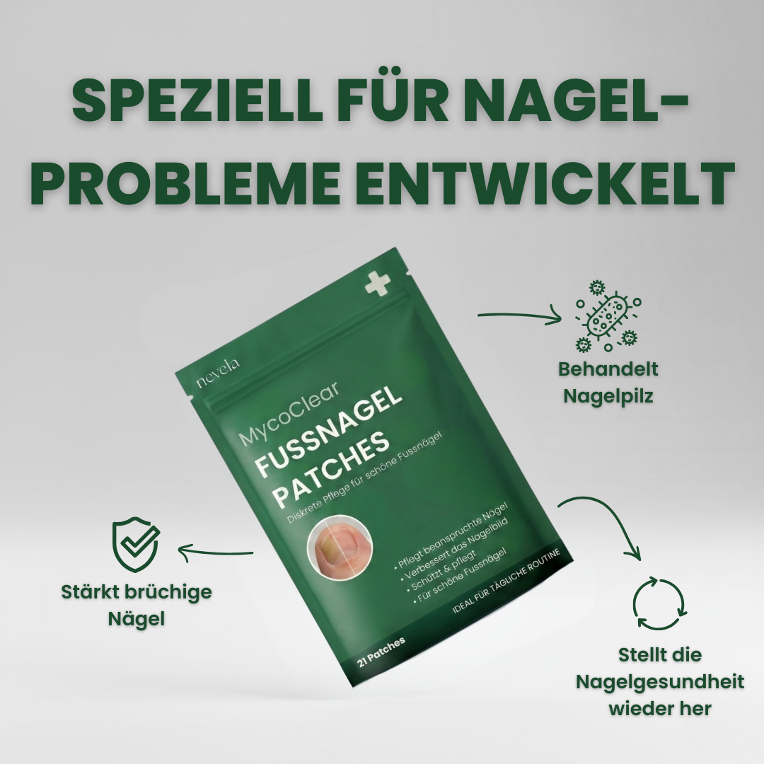 MycoClear™ - Patches für schönere Fussnägel